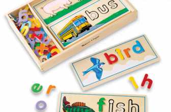 Melissa Doug sehen und buchstabieren   entwicklungsfoerderndes Spielzeug   motorische Faehigkeiten