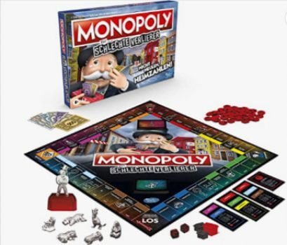 Monopoly fuer schlechte Verlierer Brettspiel ab 8 Jahren – Das Spiel bei dem es sich auszahlt zu verlieren Amazon de Spielzeug