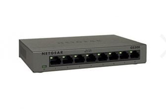 Netgear GS308E 100PES Gigabit 8 Port Smart Managed Plus Switch