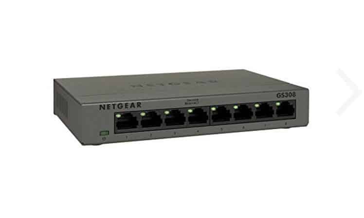 Netgear Gs308E 100Pes Gigabit 8 Port Smart Managed Plus Switch