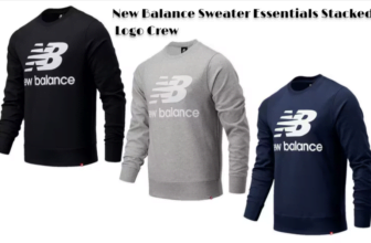 New Balance Sweater Essentials Stacked Logo Crew