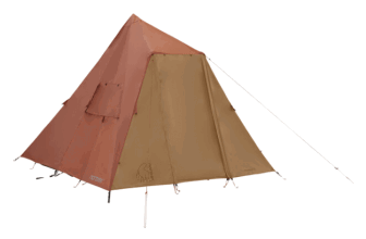 Nordisk Thrymheim 3 PU Zelt rot beige   campz.de