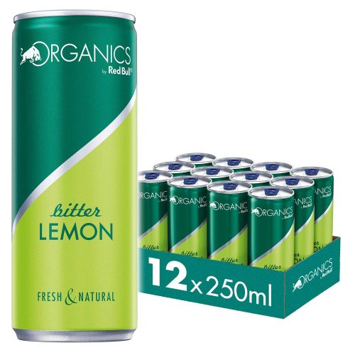 Organics by Red Bull Bitter Lemon Dosen Bio 12er Palette (12 x 250 ml) ab 10,07 € inkl. Prime-Versand zzgl. Pfand
