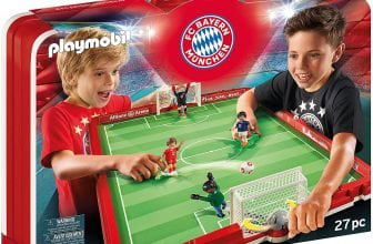 PLAYMOBIL 70046 FC Bayern Muenchen Fussballarena zum Mitnehmen e1640542975110