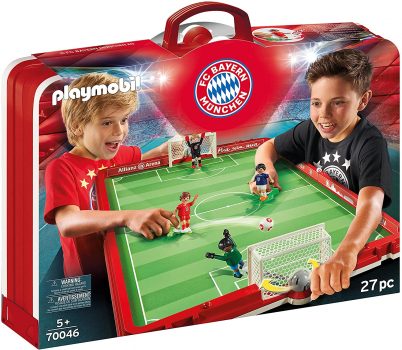 PLAYMOBIL 70046 FC Bayern Muenchen Fussballarena zum Mitnehmen e1640542975110