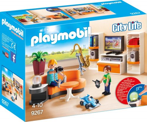 PLAYMOBIL City Life 9267 Wohnzimmer für 9,99 € inkl. Prime-Versand (statt 14,89 €)
