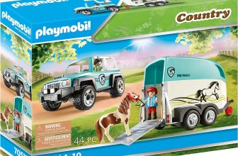 PLAYMOBIL Country 70511 PKW mit Ponyanhaenger e1640528702464