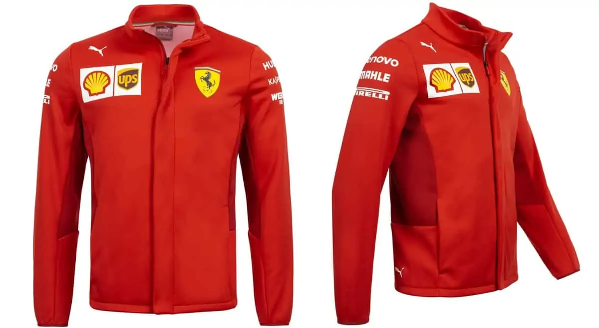 PUMA x Scuderia Ferrari Team Herren Softshell Jacke (Gr. XS bis 2XL) für 56,99 € inkl. Versand statt 119,95 €