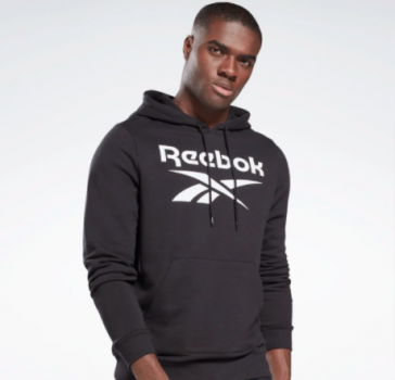 Reebok Identity Big Logo Hoodie Schwarz   Reebok Deutschland