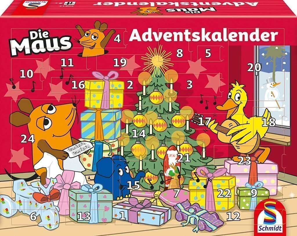 Schmidt Spiele 40614 Die Maus Adventskalender