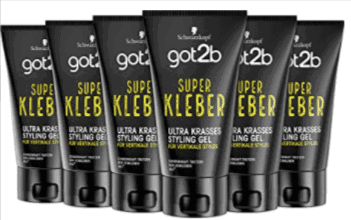 Schwarzkopf Got2B Superkleber Unzerstoerbares Styling Gel 6Er Pack 6 X 150 Ml Amazon.de Beauty