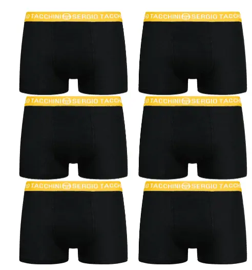 6er Pack Sergio Tacchini Boxershorts für 11,11 € inkl. Versand (statt 26,00 €)