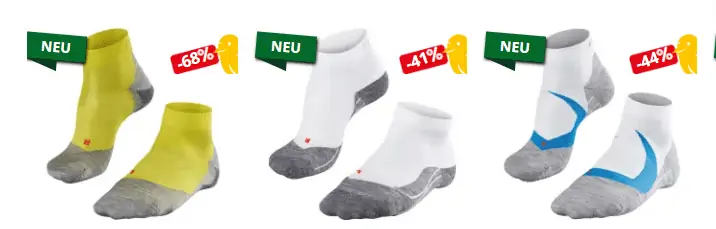 Falke Unisex Laufsocken RU 5 (B-Ware) ab 10,76 inkl. Versand