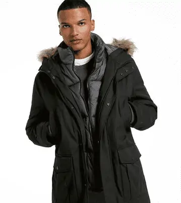 Tom Tailor Denim Parka, Kunstfellbesatz in 2 Farben je 52,49 € inkl. Versand (statt 110,00 €)