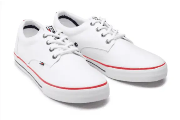Tommy Jeans Textil Herren Sneaker EM0EM00001 (Gr. 40 bis 45) für 29,00 € inkl. Versand (statt 37,98 €)