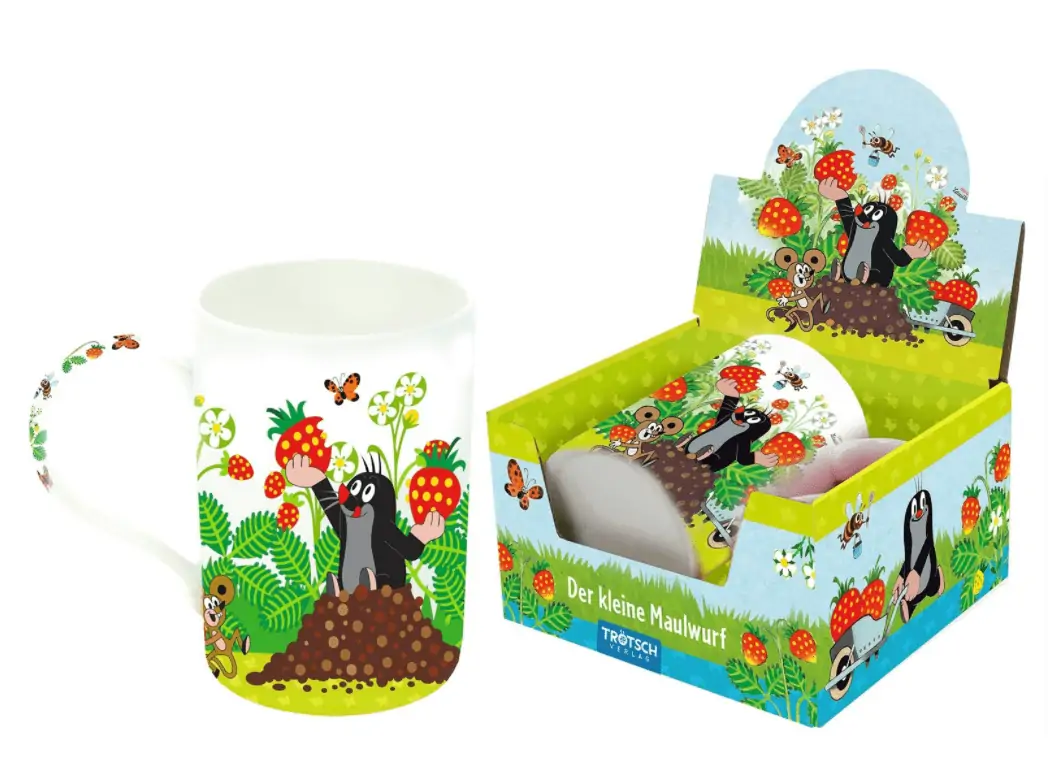 Trötsch Der kleine Maulwurf Lieblingstasse Erdbeere für 6,79 € inkl. Prime-Versand (statt 9,44 €)