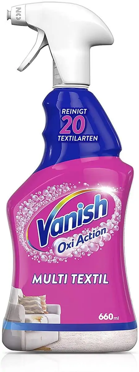 5x Vanish Gold Multi Textil Spray Fleckenentfernerspray ab 13,56 € inkl. Prime-Versand