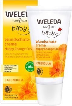 WELEDA Bio Baby Calendula Wundschutzcreme e1638532279827