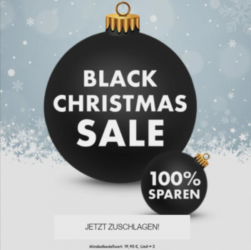 black christmas sale