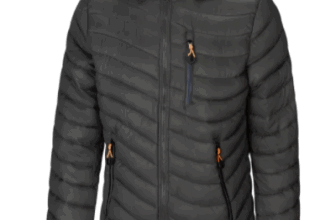 geomix Steppjacke dunkelgruen Fussball Shop