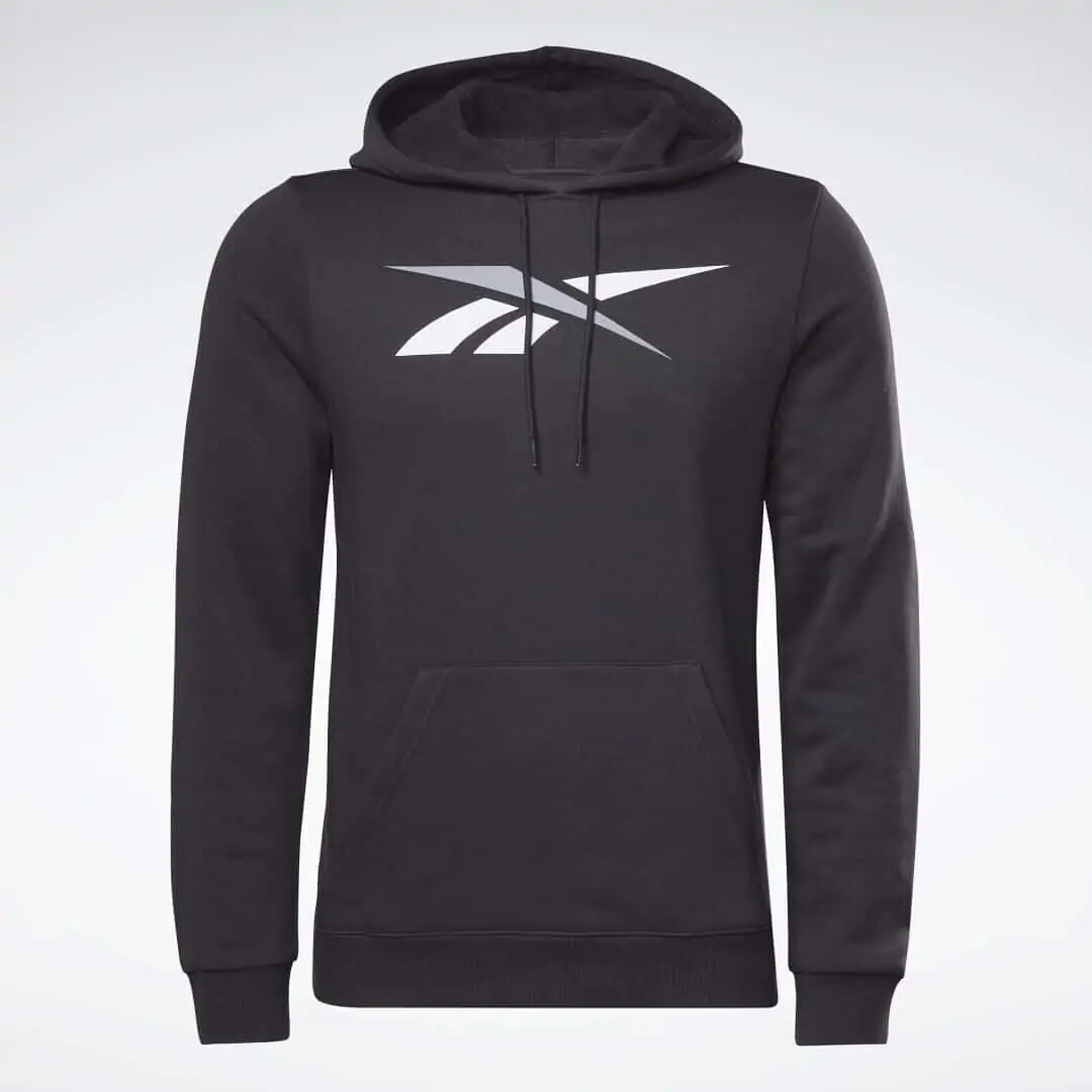 Reebok Training Essentials Vector Pullover Hoodie [Gr. XS bis L/ bei 2 Hoodies mit Gutschein 33,96 €]für 23,10 € inkl. Versand statt 42,94 €