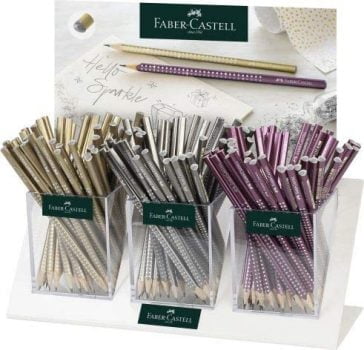 144 Faber Castell Bleistift Sparkle Dis. Herbst Edition 3fach