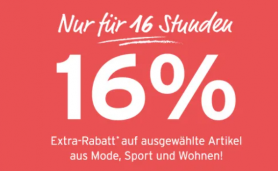 16 extra fuer 16 Stunden