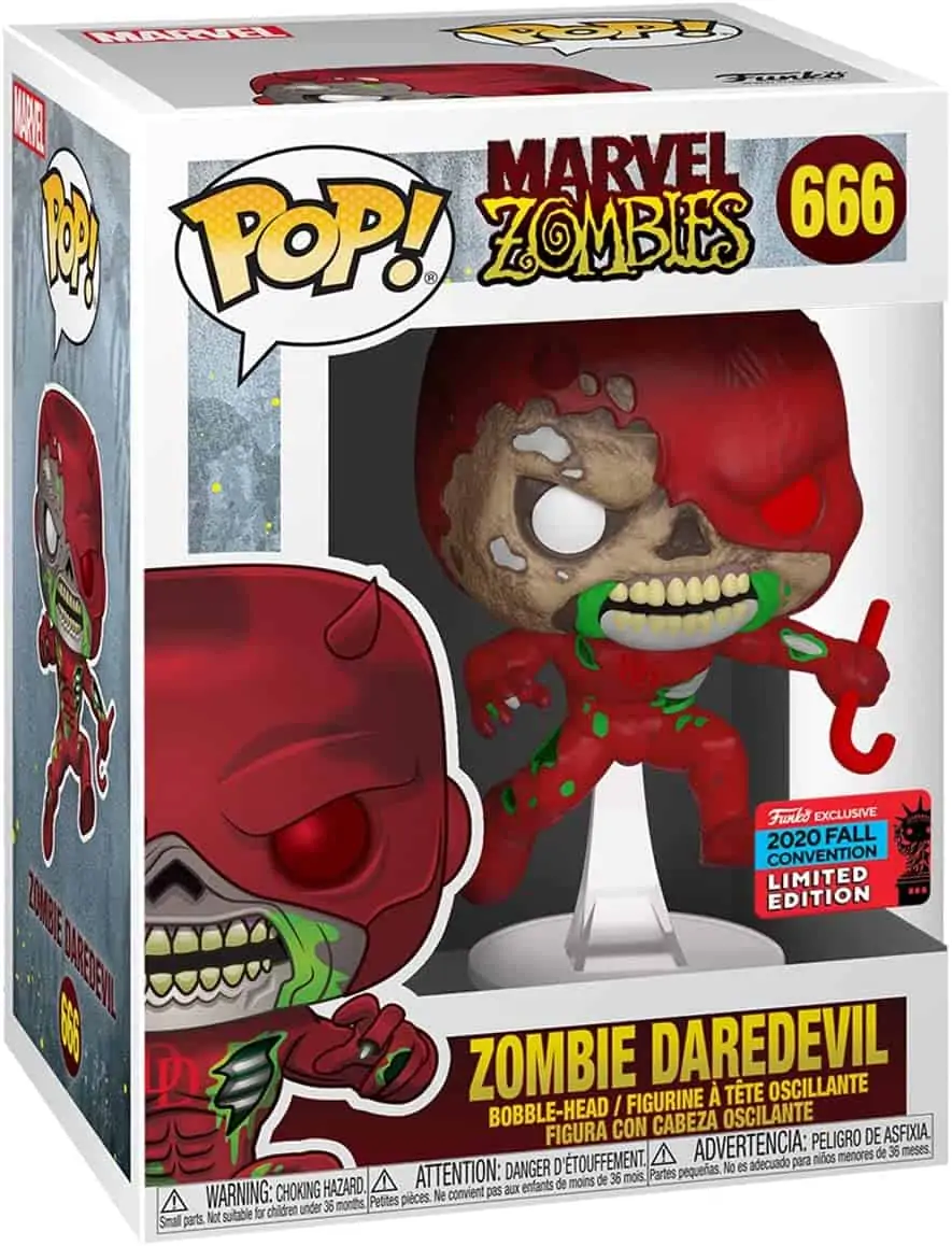 Funko Pop! Marvel Zombies 666 – Zombie Daredevil 2020 Figur für 5,89 € [Prime/ nur noch 18 Stück]