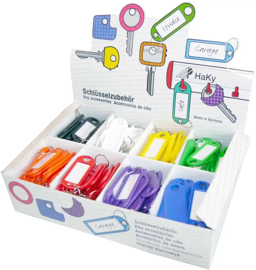 Preisfehler: WEDO Schlüsselanhänger aus Kunststoff mit Ring, 200 Stück für 19ct + 4,45 € Versandkosten