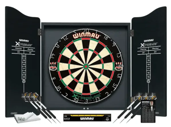 Winmau Dartboard Set „XTREME“ 🎯 inkl. 2er  Dartset für 27,94 € inkl. Versand