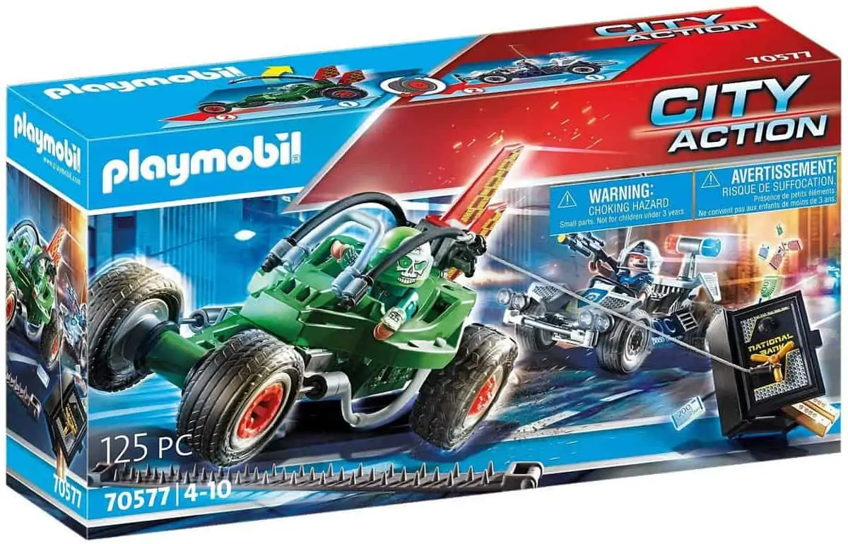 PLAYMOBIL City Action 70577 Polizei-Kart: Verfolgung des Tresorräubers für 15,00 € [Prime] statt 19,95 €