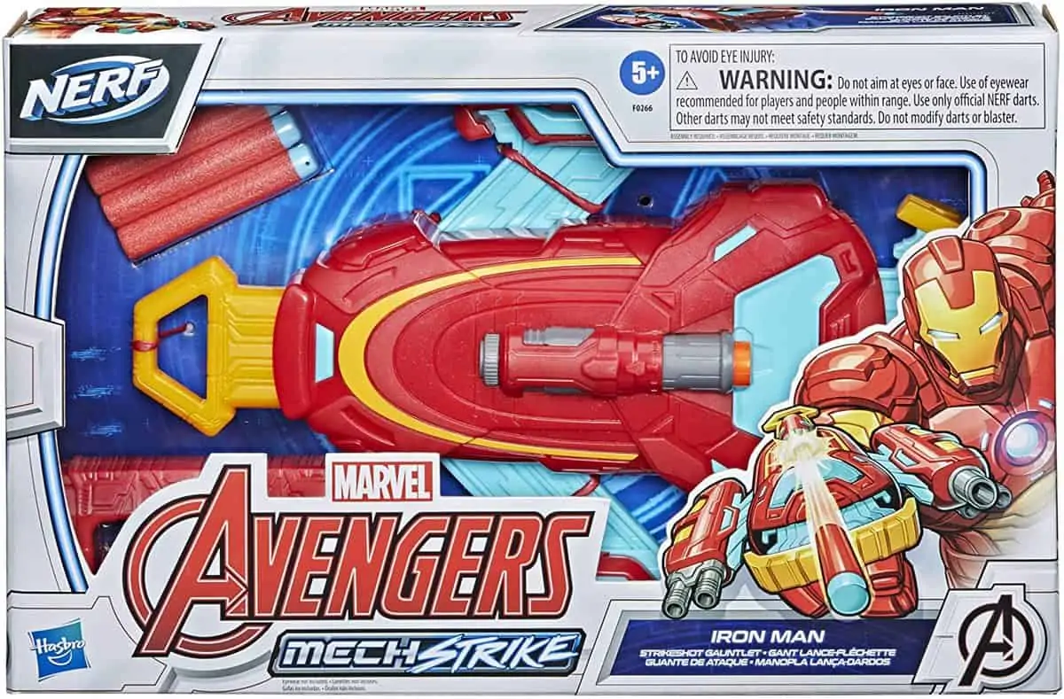 Hasbro/Nerv: Marvel Avengers Mech Strike, Iron Man Strikeshot für 11,60 € inkl. Prime-Versand (statt 26,38 €)