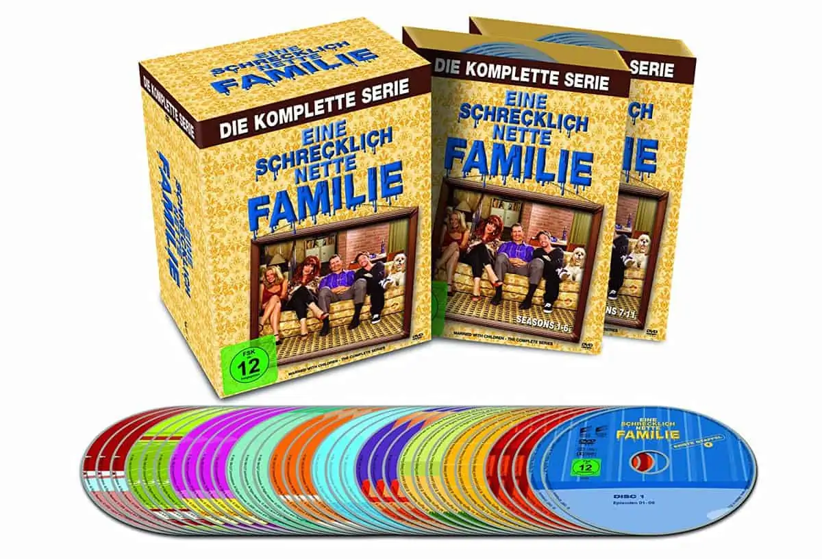 Eine schrecklich nette Familie – Die komplette Serie [33 DVDs] für 27,97 € [Prime] statt 34,99 €
