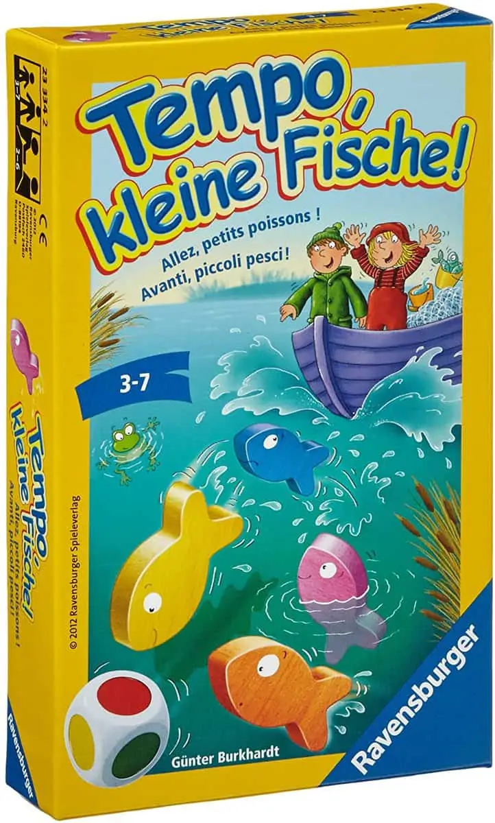 Ravensburger 23334 – Tempo, kleine Fische Mitbringspiel für 4,99 € inkl. Prime-Versand
