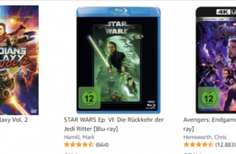 Amazon.com 3 fuer 2  Marvel Star Wars Werbeaktion 1