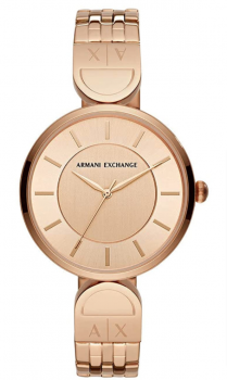 Armani Exchange Damen Analog Quarz Uhr mit Edelstahl Armband AX5328   Amazon.de  Fashion