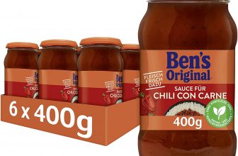 Bens Original Sauce Chili con Carne 6 Glaeser 6 x 400g e1641900713926