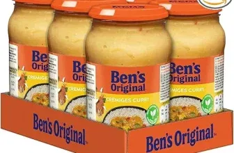 Schnäppchen, Deals und Rabattcodes des Tages - Bens Original Sauce Cremiges Curry 6 Gläser