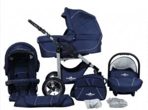 Bergsteiger Capri Marine Blue Kombikinderwagen