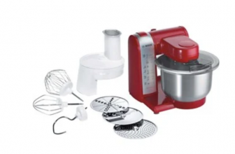 Bosch Foodprocessor MUM48R1 Red Küchenmaschine 600 W   Auf Lager