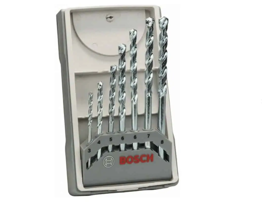 Bosch Professional Steinbohrer-Set CYL-1 (7-tlg.) für 5,10 € [Prime] statt 9,87 €