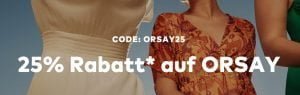 Code Orsay25 25 Rabatt Auf Orsay About You