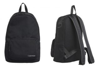 Calvin Klein Item Backpack With Zip Pocket CK black K50K505542