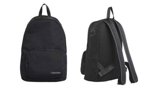 Calvin Klein Item Backpack With Zip Pocket CK black K50K505542