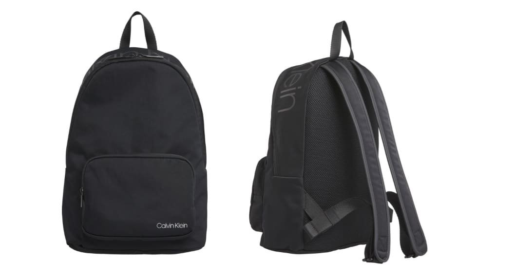Calvin Klein Item Backpack With Zip Pocket Ck Black K50K505542