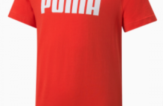 Essentials Jungen T Shirt   High Risk Red   PUMA Kleidung   PUMA Deutschland