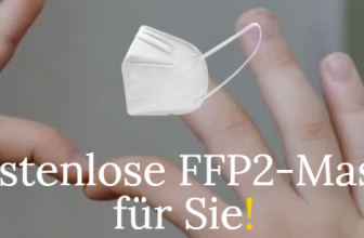 FFP2 Maske gratis fuer Senioren Hahne Residenzen