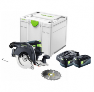 Festool HKC 55 EB Basic Akku Handkreissaege 18 V 160 mm Brushless 576163 2x Akku 52 Ah Ladeg