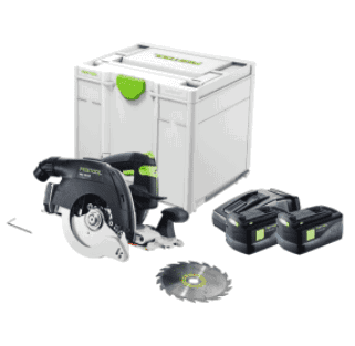 Festool Hkc 55 Eb Basic Akku Handkreissaege 18 V 160 Mm Brushless 576163 2X Akku 52 Ah Ladeg