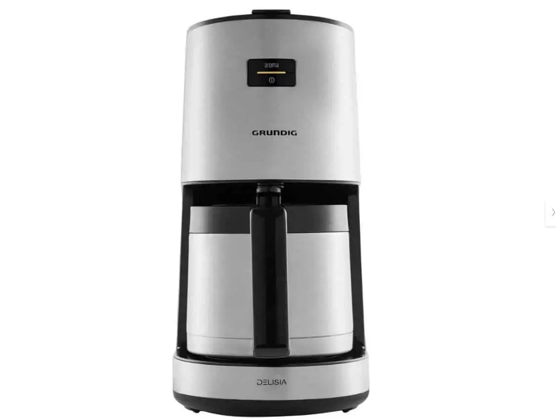GRUNDIG KM 8680 – Edelstahl Kaffeemaschine für 59,99 € inkl. Versand statt 99,00 €